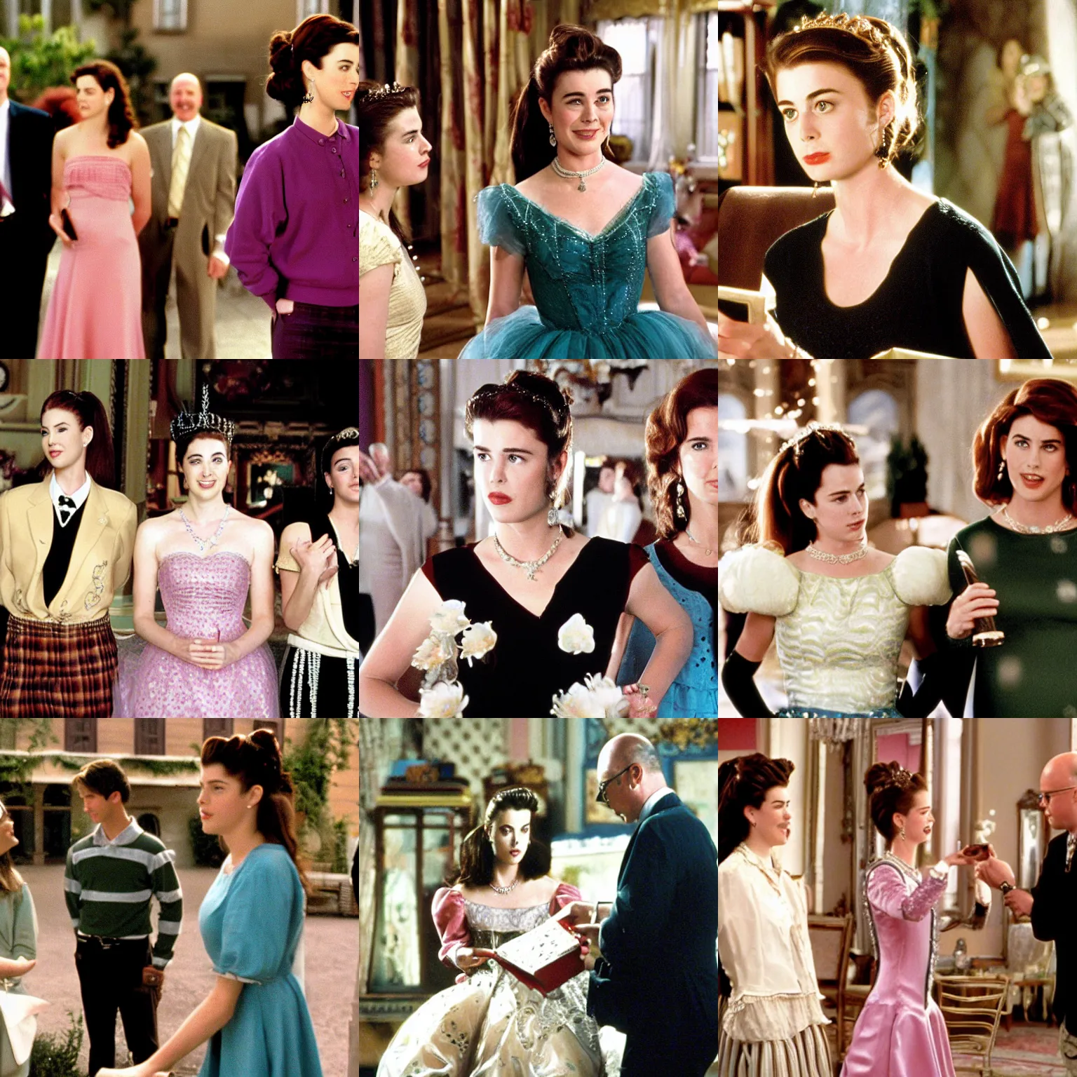 Prompt: a film still from the princess diaries ( 2 0 0 1 )