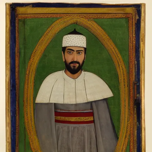 Prompt: portrait of a seljuk prince