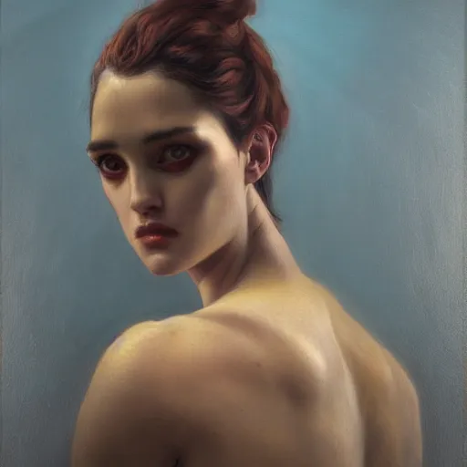 Image similar to a painting in the style of tom bagshaw, and in the style of donato giancola, and in the style of stephen bauman. smooth, sharp focus, semi - realism.