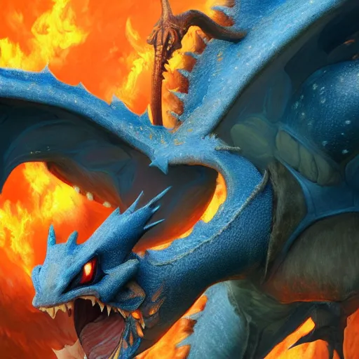 ArtStation - Pokemon: Mega Charizard X