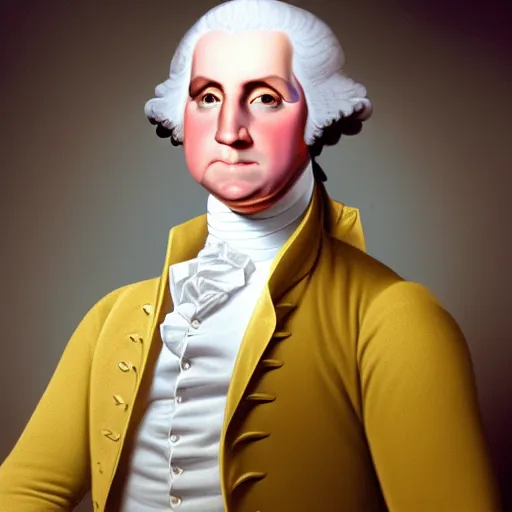 Prompt: still of George Washington posing st Mr. Olympia, full body shot, hyperrealistic, high quality, extremely detailed, face details, powerful, sharp focus, real person