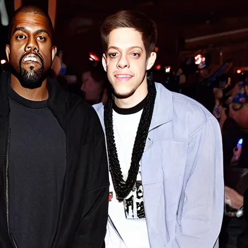 Prompt: pete davidson as kanye west