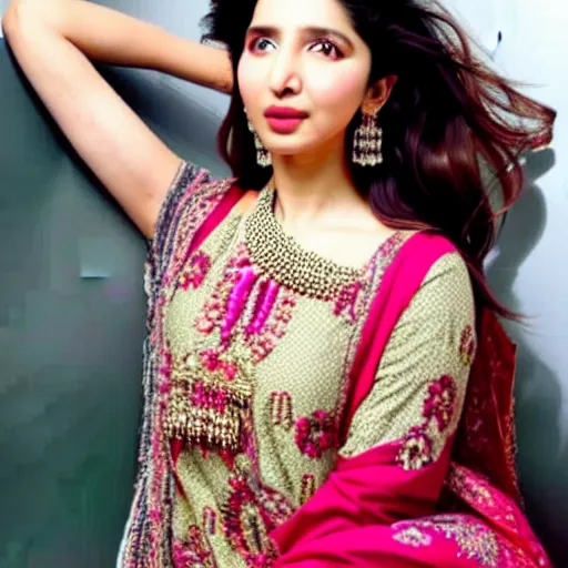 Prompt: Mahira Khan