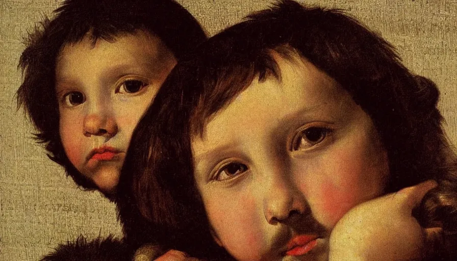 Prompt: portrait of innocent x by diego velazquez, detailed, stunning