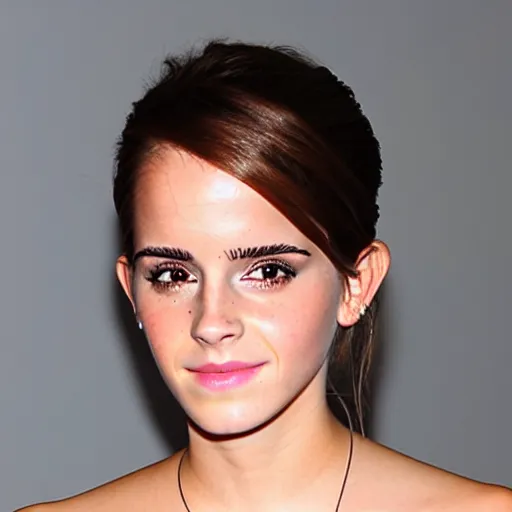 Image similar to emma watson mixed with kim kardashian