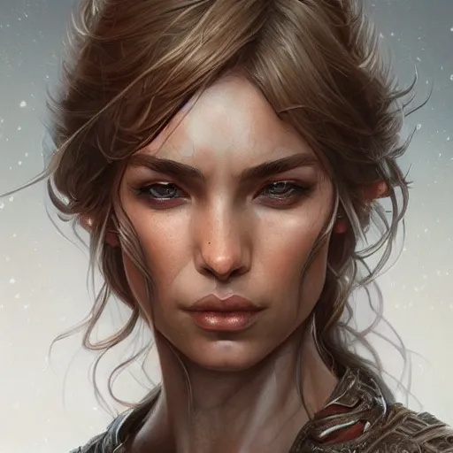 Image similar to character portrait by Magali Villeneuve and Steve Argyle,Livia Prima,fantasy art,beautiful,artstation,detailed,intricate details,masterpiece