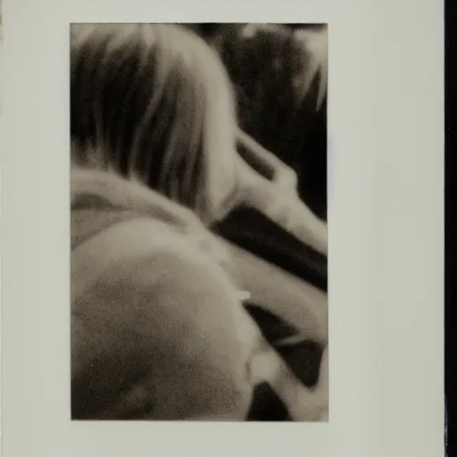 Image similar to human human human, polaroid