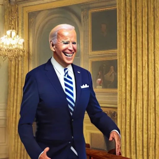 Prompt: joe biden as a character in a pixar movie