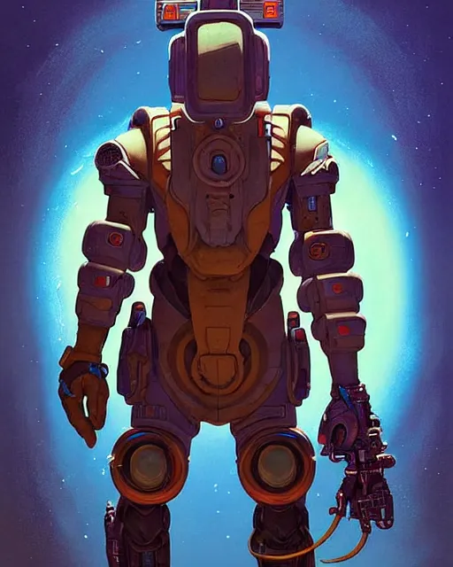 Image similar to baptiste from overwatch, medic, character portrait, portrait, close up, concept art, intricate details, highly detailed, vintage sci - fi poster, retro future, in the style of chris foss, rodger dean, moebius, michael whelan, and gustave dore