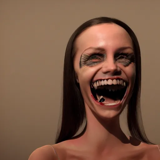 Image similar to going to the dentist, in the style of grand chamaco and pedro conti and stanley kubrick, inspired by die antwoord, photorealistic, epic, super technical, 3 d render