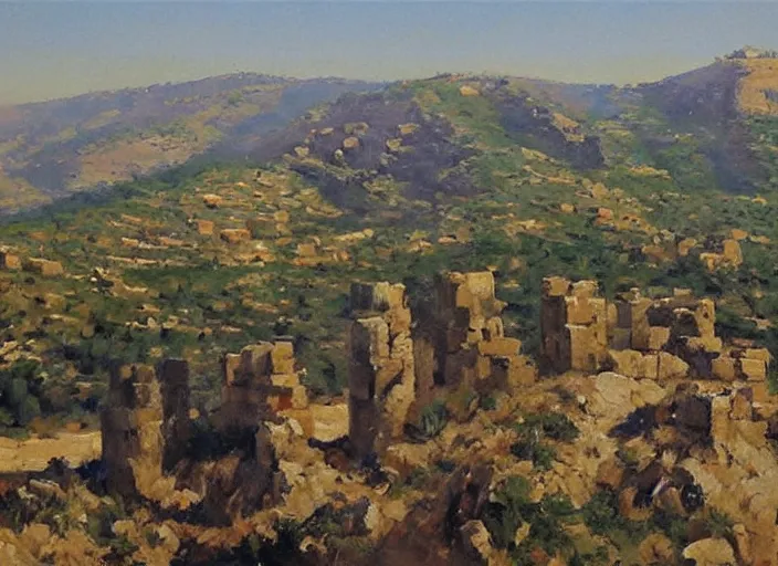 Image similar to a highly detailed beautiful portrait of the country lebanon, by gregory manchess, james gurney, james jean