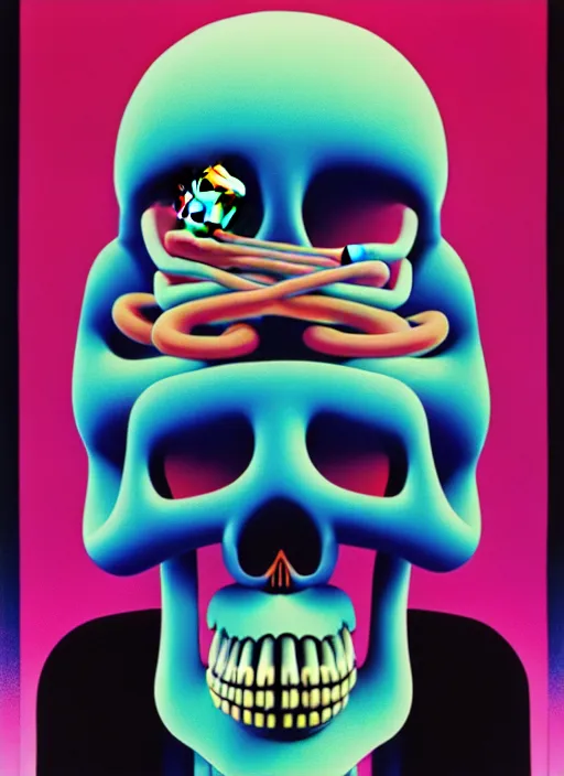 Image similar to cartoon skeleton by shusei nagaoka, kaws, david rudnick, airbrush on canvas, pastell colours, cell shaded, 8 k