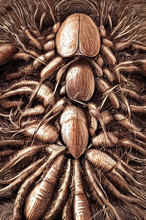 Image similar to woodlouse, highly detailed, digital art, sharp focus, trending on art station, illustration