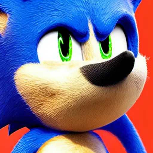 Image similar to sonic the hegedoge, sonic doge