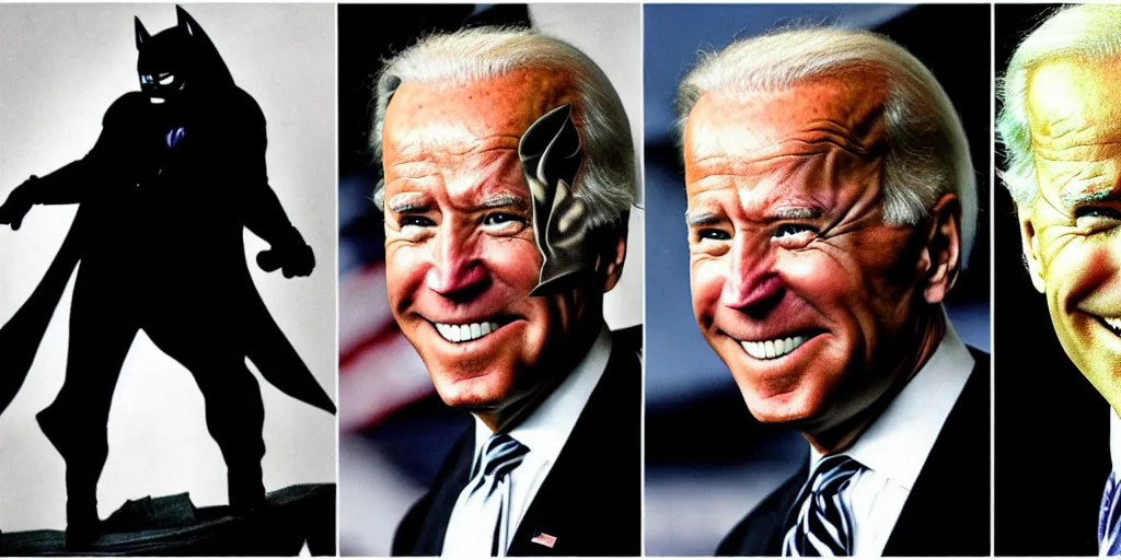 Image similar to joe biden as catwoman from batman returns