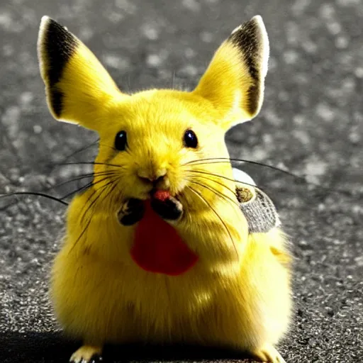 Image similar to pika sneezing