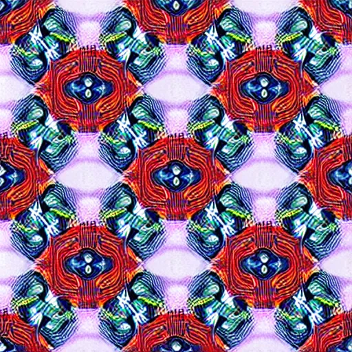 Image similar to trippy pattern