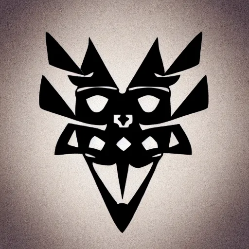 Image similar to a cute chtulhu, sharp, symmetry, logo