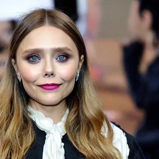 Image similar to elizabeth olsen gal godot fusion