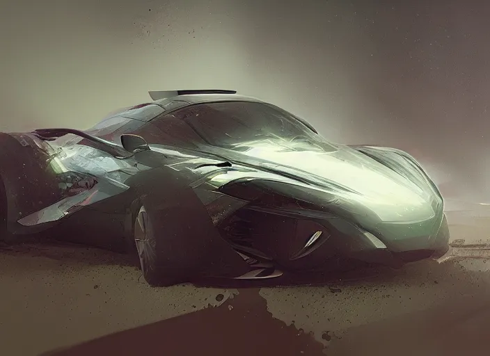 Image similar to a beautiful concept design of a supercar converted into offroad sport. car design by cory loftis, fenghua zhong, ryohei hase, ismail inceoglu and ruan jia. volumetric light.