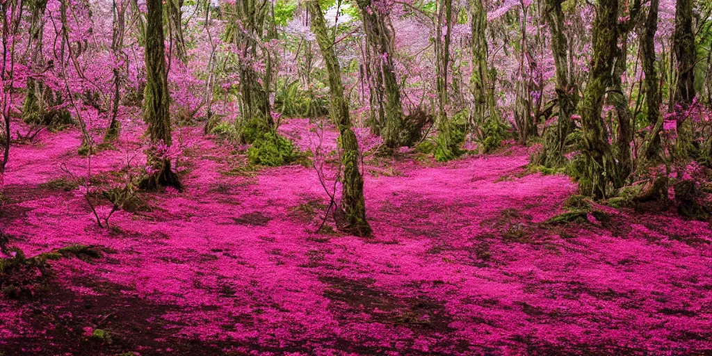 pink forest ireland