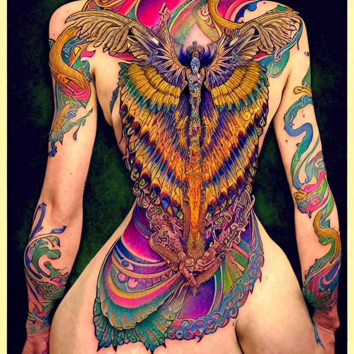 Get to know the artist David Peyote, and his psychedelic tattoos | 10  Masters