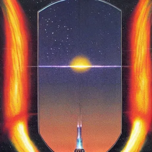 Prompt: a nuclear blast, midnight, barclay shaw