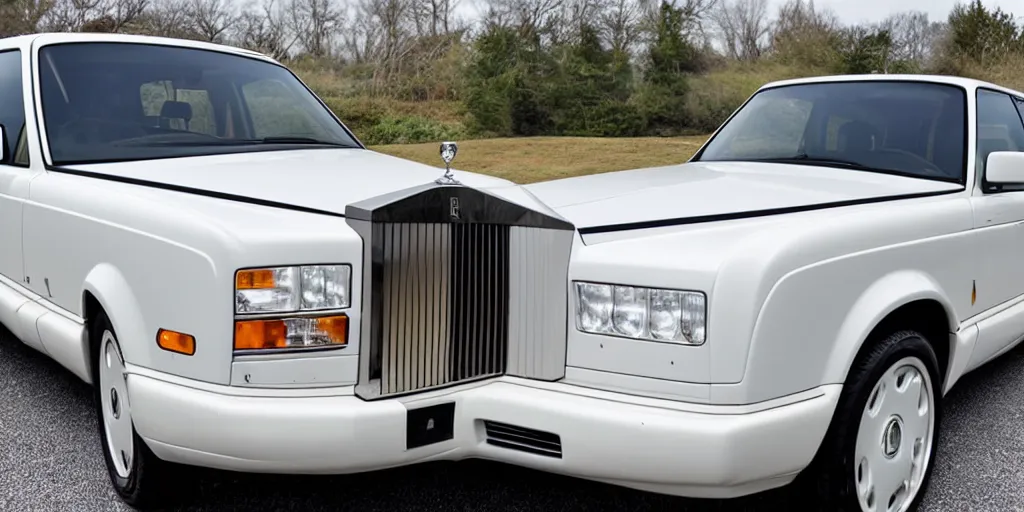 Prompt: 1990s Rolls Royce Cullinan