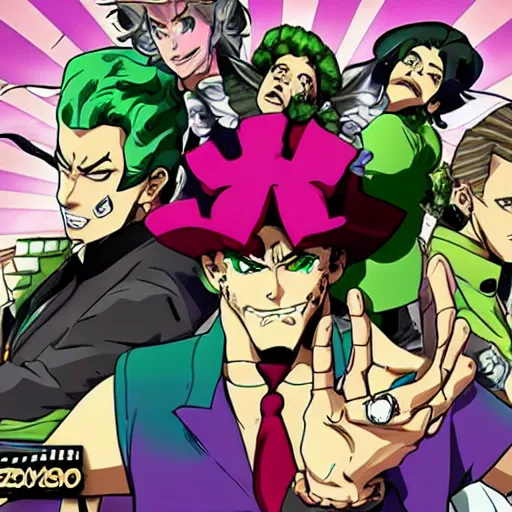 Image similar to jojo bizzare adventure