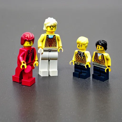 Image similar to lego being john malkovich