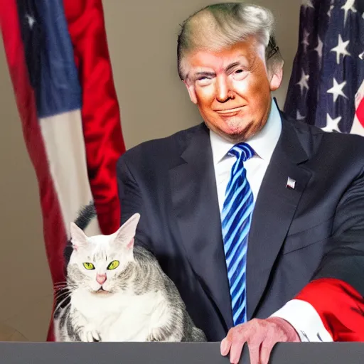 Prompt: Donald Trump in Cats (2019)