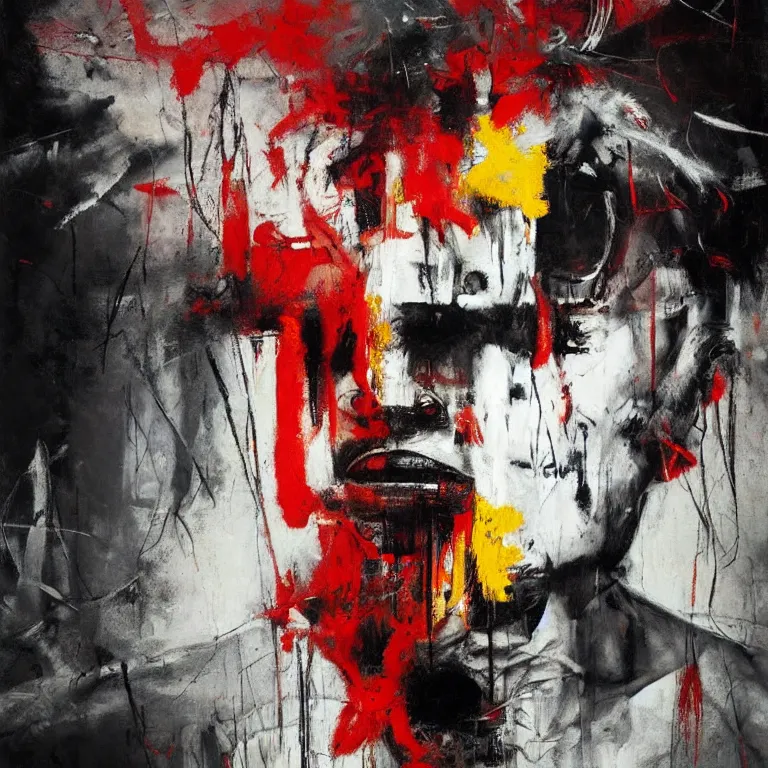 Prompt: this is how your mind awakens, by artem demura, by basquiat, stunnig, sharp, street art, cant believe it is real