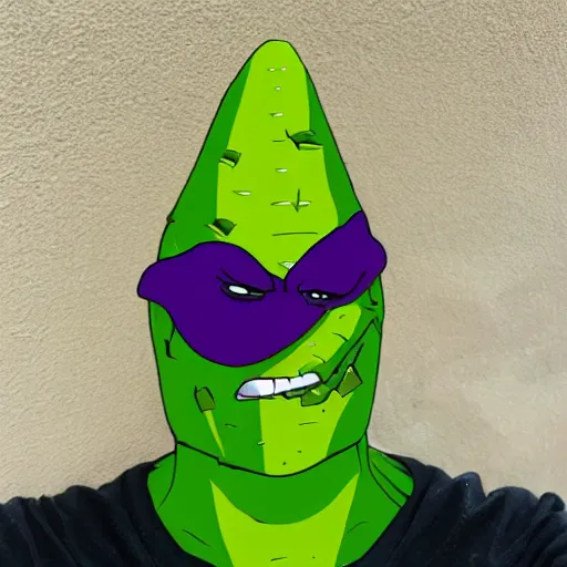 Prompt: pickle thanos