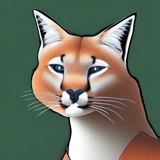 Floppa Cat Sticker - Floppa Cat Caracal - Discover & Share GIFs
