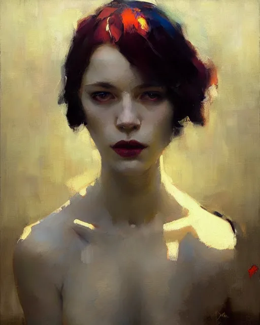 Image similar to silent echo, ( impressionistic oil painting by malcom liepke ), alexi zaitsev, craig mullins, melinda matyas, tooth wu, wlop, denis sarazhin, bold brushstrokes, highly detailed, award winning, textured, masterpiece