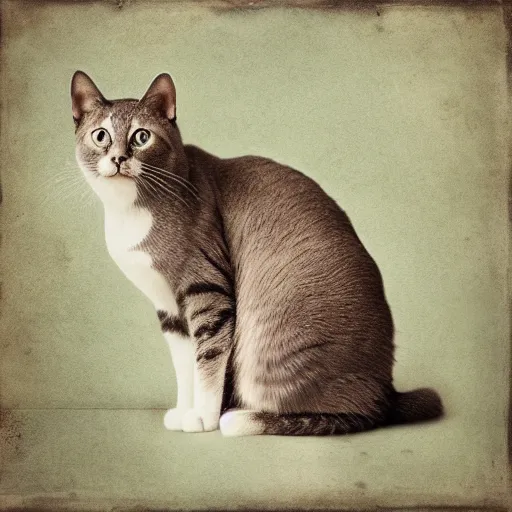 Prompt: beautiful cat by anka zhuravleva