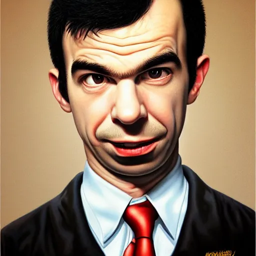 Image similar to Nathan fielder by Jason Edmiston