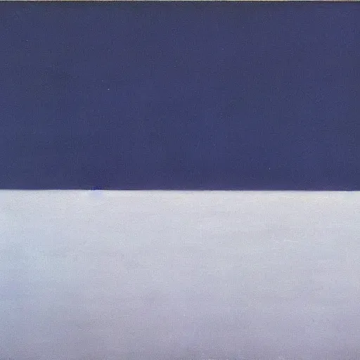 Image similar to the abstract painting'arctic void ', by caspar david friedrich!!!, by rothko!!!