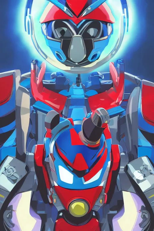 Image similar to robot ninja mask helmet megaman x zero rockman 2 0 2 2 switch game boss legacy collection fanart artsation, art gta 5 comics, behance hd by jesper ejsing, by rhads, makoto shinkai and lois van baarle, ilya kuvshinov, rossdraws global illumination ray tracing