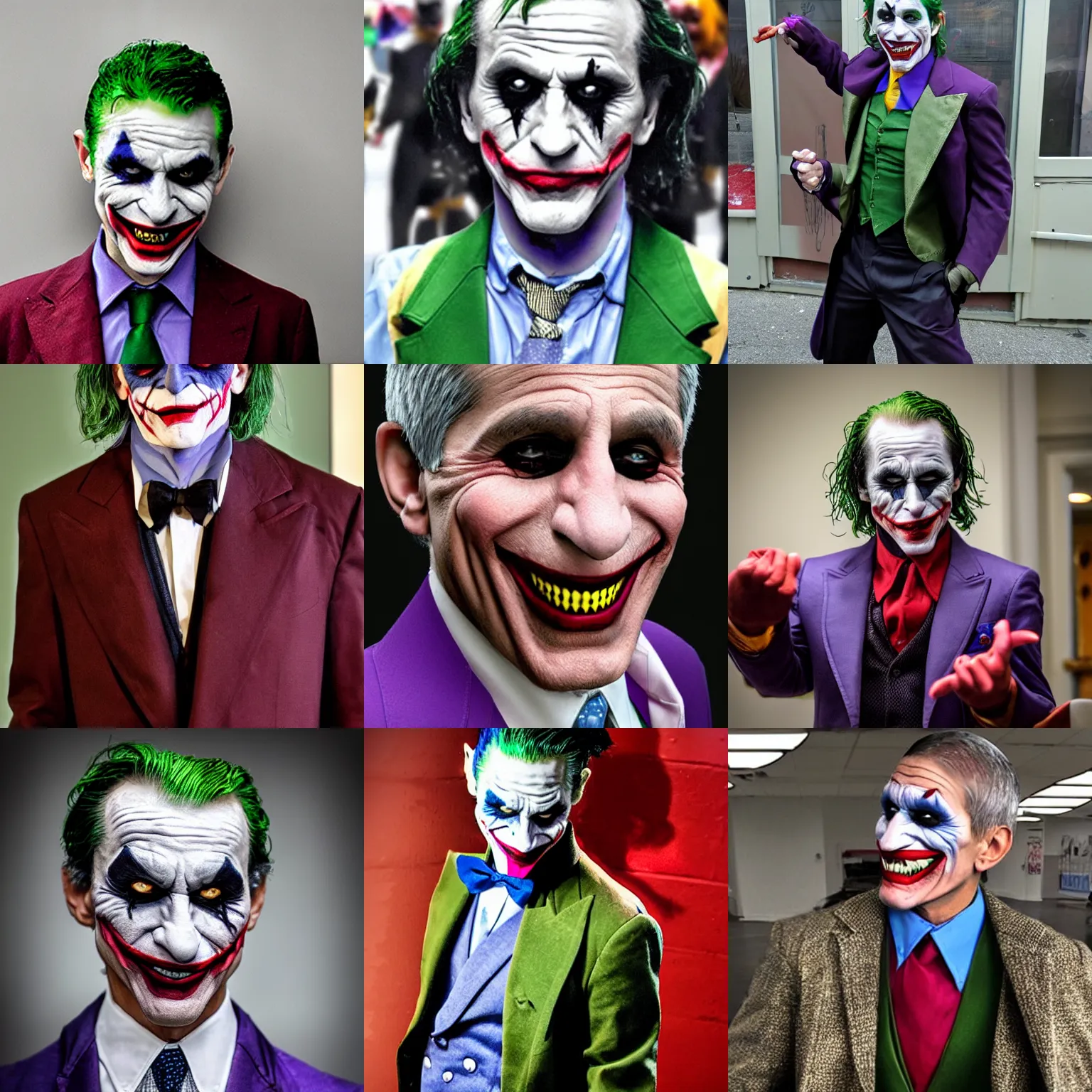 anthony fauci as the joker from batman | Stable Diffusion | OpenArt