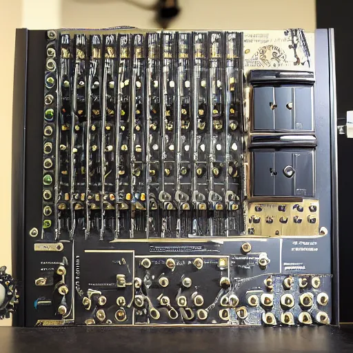 Prompt: steampunk ssl 4 0 0 0