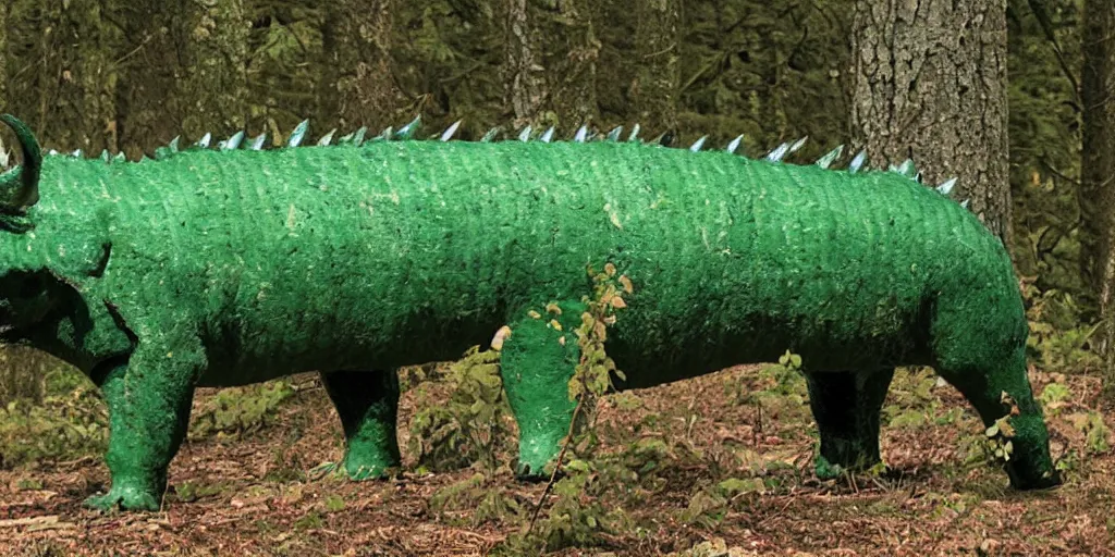 Prompt: the rhinelander hodag