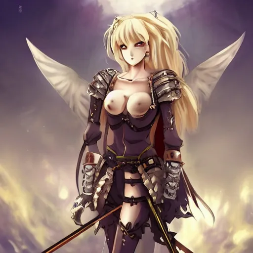 anime key visual concept art of anime female knight  Stable Diffusion   OpenArt