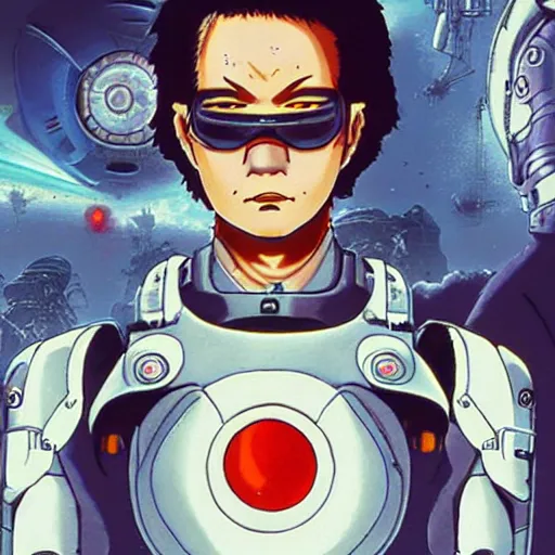 Image similar to cyborg miyazaki