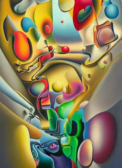 Prompt: an extremely high quality hd surrealism painting of a 3d slow-shutter galactic neon complimentary colored cartoon surrealism melting optical illusion hallway by a much more skilled version of kandinskypicasso and salvia dali the fourth, salvador dali's much much much much more talented painter cousin, 8k, clear shapes, defined edges, ultra realistic, super realistic,