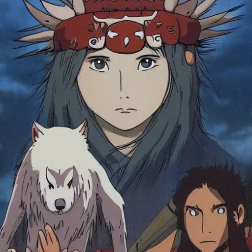 Image similar to princess mononoke