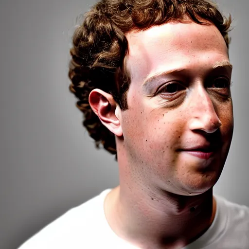 Prompt: mark zuckerberg with dreadlocks, professional photo, dramatic lighting