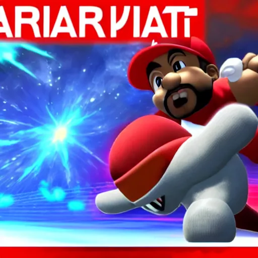 Image similar to Kanye in Super Smash Ultimate, 4k HDR