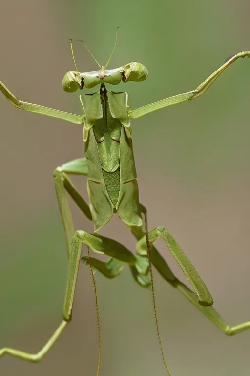 Image similar to praying mantis