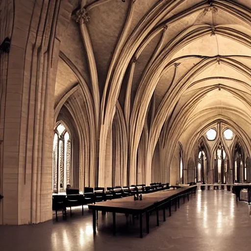 Prompt: The head offices of ODOO as a beautiful gothic cathedral, dramatic lighting, photorealistic